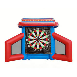 WINSUN Juego Deportivo Inflable 6 en 1 para Exteriores, Juegos Deportivos Inflables, Circuito de Obstáculos Inflable Rounders - Product Image 1