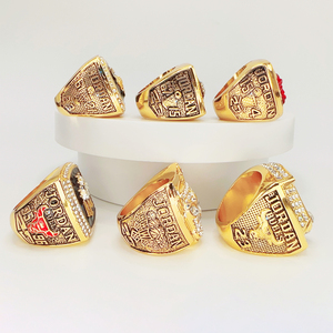 Ensemble <span class=keywords><strong>de</strong></span> bagues 6 pièces en gros, bague <span class=keywords><strong>de</strong></span> championnat classique nostalgique commémorative populaire, prix <span class=keywords><strong>de</strong></span> bague <span class=keywords><strong>de</strong></span> championnat <span class=keywords><strong>de</strong></span> basket-ball personnalisé - Product Image 4