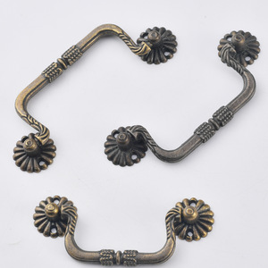 <b>Rustic</b> Zinc Alloy <b>Cabinet</b> Drawer Handles Bar Shape Antique Style Durable Plated Small Medium Large For Furniture - Product Image 3