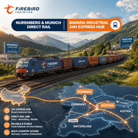 Expédition ferroviaire Firebird vers la Finlande. FBA. DDP. Chine. Europe. Transport ferroviaire. Sécurisé. Fret en vrac. Livraison.