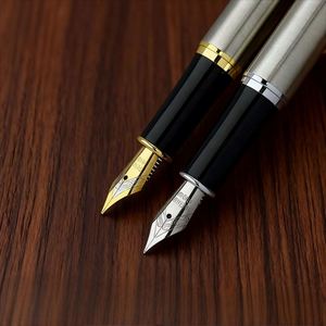 High Quality Commercial Metal Fountain <b>Pen</b> Luxury with logo Custom <b>Pens</b> 0.5 mm Write the Diameter for Corporate Office Use - Product Image 2