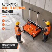 Machine à enduire les murs automatique à vente chaude, équipement de plâtrage au ciment pour le plâtrage des murs