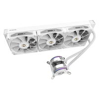 I360 PC Kit pendingin air layar pintar dengan tampilan suhu mendukung ARGB kinerja tinggi pompa ganda pendingin CPU