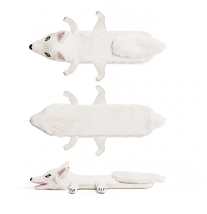 Chaussettes en coton douces et originales en forme de renard arctique 3D personnalisées, faites à la main, tricot jacquard, taille moyenne, cadeau fantaisie unisexe pour adolescents et adultes, vente en gros - Product Image 3