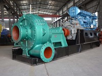 Unit Pompa Hisap Pasir Mesin Diesel Platform Pengerukan Pasir Pompa Dredger Dijual