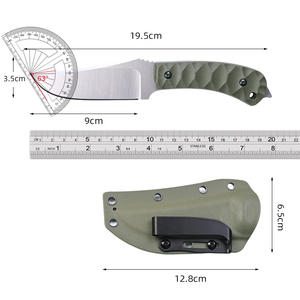 Groothandel Edc Vast Mes Jacht Messen Wandelen Camping Rechte Mes Zak Vismes Voor Zelfverdediging <span class=keywords><strong>Nylon</strong></span> Schede - Product Image 6