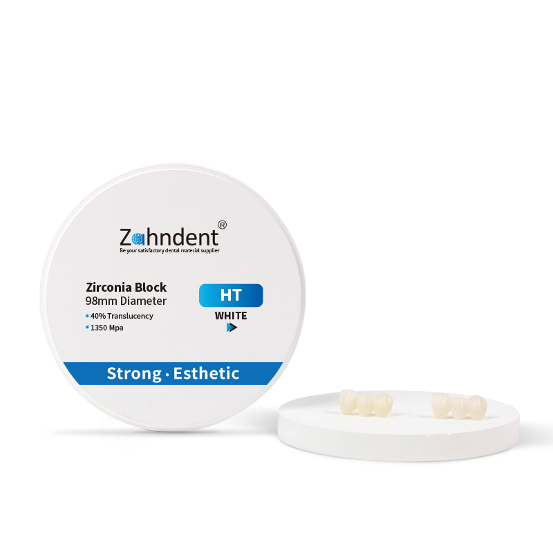 Зубной блок с цирконием высокой прочности, циркониевая Корона и мост, зубная лаборатория