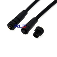 IP68 métal Nylon plastique électrique 2 3 4 5 6 7 8 9 10 11 12 broches connecteur de montage sur panneau étanche