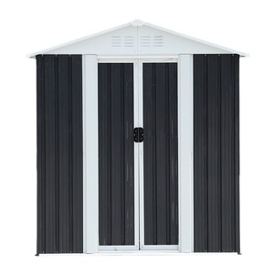 Caseta de almacenamiento exterior para patio y jardín, cuarto multiusos, fácil de montar, unidad de almacenamiento móvil - Product Image 3