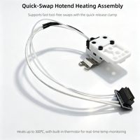 Nouvel ensemble de chauffage Hotend A1 A1 Mini amélioré 2026 avec base en céramique de zircone, compatible avec les imprimantes 3D de la série Bambu Lab A1