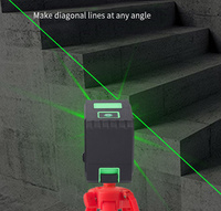 Collimateur de sol 2d type 2 lignes instrument de mesure de nivellement niveau aplomb laser pour la construction