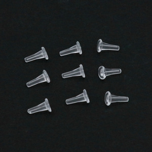 Tapones transparentes para los oídos, tapones de silicona, pasadores para los oídos, cubiertas protectoras, tapas antipinchazos para los oídos, tapones traseros para pendientes, anticaída - Product Image 3