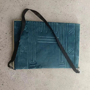 Moda islamico tappeto da preghiera pieghevole Sajadah viaggio musulmano all'ingrosso da preghiera tappetino in pile di poliestere quadrato Non tessuto della moschea - Product Image 3