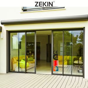 מותאם אישית באיכות גבוהה הפסקת תרמי מרפסת אלומיניום הזזה דלת הזזה חשמלי - Product Image 1