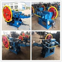 Machine automatique de fabrication de clous en fil métallique de 1 à 4 pouces, bonne qualité, prix bas