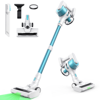 Aspirateur à main sans fil MOOSOO S6 Home avec haute aspiration 21000pa et puissance pour aspirateur de tapis