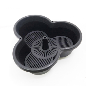 Pot de fleurs suspendu à trois niveaux, pots en plastique pour fraises - Product Image 6