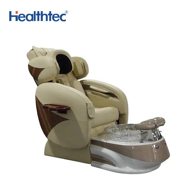 Healthtec جديد صالون الأثاث مقعد الباديكير للسبا الفاخرة الحديثة كرسي التدليك باديكير