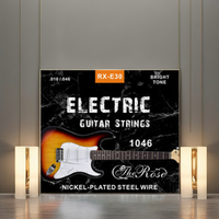 Wholesale Cheap Nickel Plated Steel Wire 1046 Gauge Electric Guitar Strings Made in China Stringed Instruments Parts Accessories