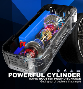 Arrancador de Coches Portátil de 12 V con Estación de Energía para Arranque de Baterías de Coche, Arrancador Multifunción para Coche Q9 Emer - Product Image 3