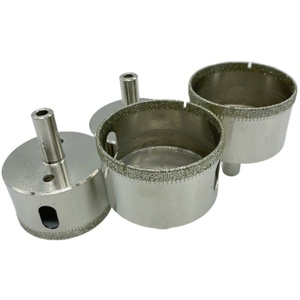 Juego de brocas de corindón personalizadas en caja de plástico, broca para vidrio al por mayor, abridor de orificios para vidrio de 6 mm, broca de diamante de 60 mm - Product Image 5