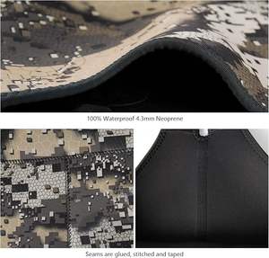 Cuissarde de chasse en néoprène cloutée imperméable TOPIND avec bottes en caoutchouc isolées 600G - Product Image 4