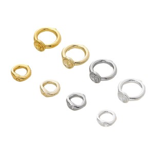 18k Gold Plated Beaded Hat Frame Double Hole Connector For <b>Bracelet</b> Making Jewelry Findings Round <b>Copper</b> DIY Accessories - Product Image 5