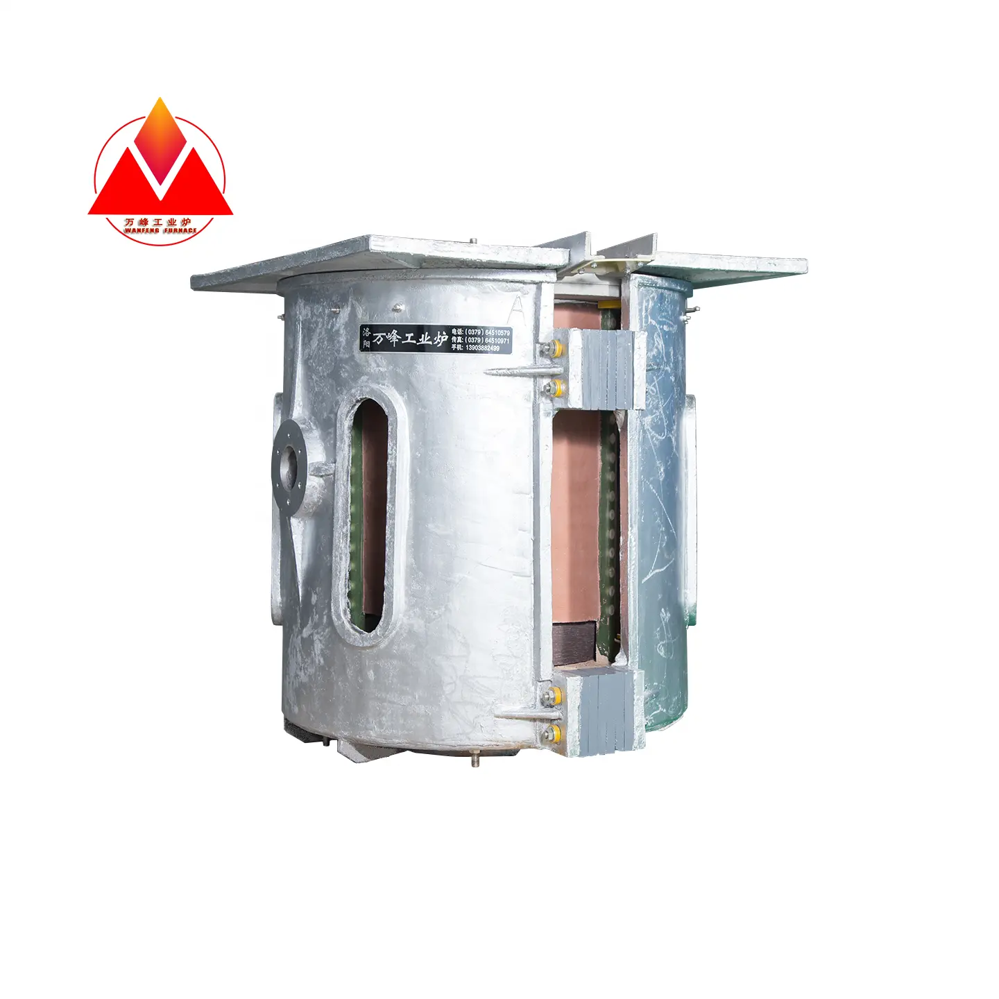 Fornos industriais mais vendidos para equipamentos de aquecimento de plantas de aço de indução de 250kg 500kg