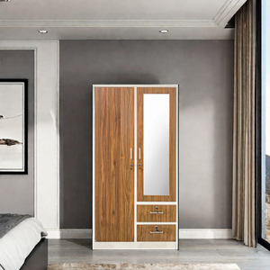Vestiaire en Acier à 2 Portes Battantes, Casier de Gym en Fer, Armoire de Rangement avec <span class=keywords><strong>Placard</strong></span> pour Meuble de Chambre - Product Image 6
