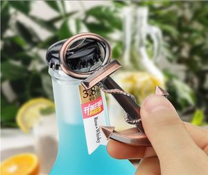 Llavero Abridor de Botellas con Ancla Náutica, Latón Antiguo, Aleación de Zinc, Ligero, Tendencia de Moda, Regalo Promocional de Aniversario, Recuerdo - Product Image 4