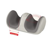 Masseur de pieds à brancher avec compresse chaude, télécommande, contrôle de la minuterie, pétrissage des pieds et des mollets, machine de massage thérapeutique pour la plante des pieds