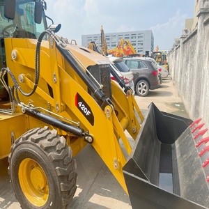 รถตักล้อยาง CAT 420F มือสอง ขับเคลื่อน 4 ล้อ นำเข้าจากญี่ปุ่นแท้ เหมาะสำหรับงานขุด ตัก ขุดร่อง และก่อสร้างถนน - Product Image 4