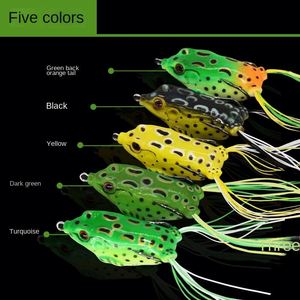 En gros Leurre de pêche grenouille artificiel souple de surface à longue queue 5g 8g 12g pour la pêche au bar en eau profonde - Product Image 3