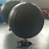 Cylindre cube circulaire créatif incurvé rvb écran LED flexible intérieur P2 P3 P4 affichage led sphérique rond
