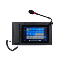 Console de Répartition IP Station Maître IP JR-DS-02 Système de Gestion Téléphonique Écran Tactile Capacitif 10,1 Pouces Métal