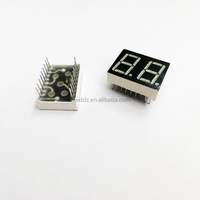 Ultra Bright 0.56 Inch 2 Digits Red 7 Segment Led Display Digital Tube Common Cathode Anode 5621as for Arduino Diy Project
