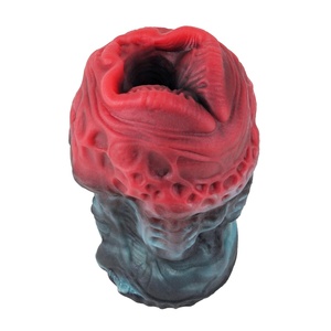 เครื่องช่วยสำเร็จความใคร่ชาย LK-7316 Alien Flower แบบช่องเดียว ทำจากซิลิโคน สำหรับฝึกขยายขนาดองคชาต กระตุ้นปลายองคชาต พร้อมพื้นผิวแบบ 3 มิติ เพื่อความสุขทางเพศ - Product Image 3