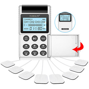 Máy trị liệu Tens mini kỹ thuật số năm 2020, 4 kênh độc lập, giảm đau, máy trị liệu Tens, máy massage Tens Ems - Product Image 1