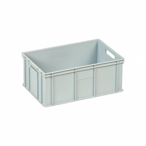 KE 320 High Capacity Plastic <b>Crate</b> Virgin HDPE Solid Wall Heavy Duty Stackable Euro Box for Industrial Storage and Logistics - Product Image 2