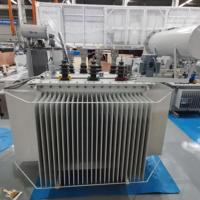 Transformateur immergé dans l'huile de distribution LUTE 1600 kVA Dyn11 10 kV/11 kV triphasé à noyau bobiné stéréoscopique à double enroulement 50/60 Hz