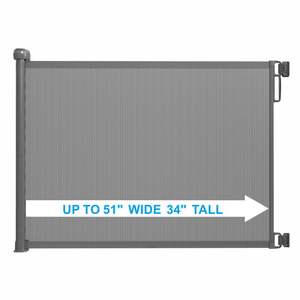 Proveedor de Productos para Bebés Prodigy con Certificación EN1930/ASTM, Barrera Extensible Extra Ancha Personalizable para la Seguridad de Bebés y Mascotas - Product Image 1