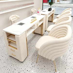 Moderna Mesa <span class=keywords><strong>de</strong></span> Manicura Color Crema con Colector <span class=keywords><strong>de</strong></span> Polvo Integrado, Estación <span class=keywords><strong>de</strong></span> Trabajo para Salón <span class=keywords><strong>de</strong></span> <span class=keywords><strong>Uñas</strong></span>, Mueble <span class=keywords><strong>de</strong></span> Belleza, Escritorio <span class=keywords><strong>de</strong></span> Manicura para Spa <span class=keywords><strong>de</strong></span> <span class=keywords><strong>Uñas</strong></span> - Product Image 5