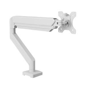 Abrazadera de montaje de escritorio con resorte de Gas totalmente ajustable individual/<span class=keywords><strong>Base</strong></span> de montaje de ojal compatible con brazo de <span class=keywords><strong>Monitor</strong></span> de 32 pulgadas máximo Nuevo Producto - Product Image 1