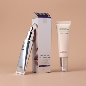Couleur blanche assez brillante personnalisée Tube d'emballage de pompe sans air crème 30 <span class=keywords><strong>Gr</strong></span> BB/CC en vrac, échantillon gratuit de tubes en plastique - Product Image 2