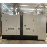 Générateur diesel 80 kVA pour groupe électrogène 4BTA3.9-G11, démarrage électrique 24 V CC, régulateur de tension triphasé automatique 50/60 Hz 100 kVA