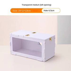 Caja de Cría para Loros de PVC Transparente - Nido Transparente para Aves como Cotorras, Agapornis y Periquitos con Ventana de Observación - Product Image 5