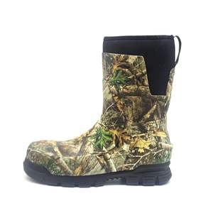 Fabbricazione OEM all'aperto camuffamento impermeabile GATTO di alta gomma neoprene stivali da lavoro - Product Image 3