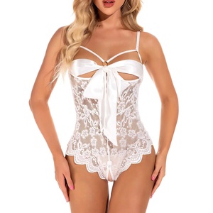 Le nouveau body ouvert de Kinseno <span class=keywords><strong>Sexy</strong></span> Mature <span class=keywords><strong>Tube</strong></span> dentelle maille transparente sous-vêtements pour femmes - Product Image 5