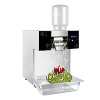 Machine à glace pilée Bingsu avec écran de surveillance, mini-machine à neige avec pompe à moteur, usage commercial, haute précision, fabriquée en Chine