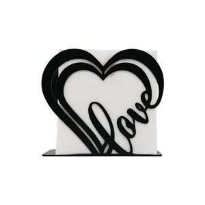 Accesorios para el Día de San Valentín, Porta Servilletas para Restaurante, Soporte para Papel Tisú para Cocina, Comedor, Porta Servilletas para Cafeterías y Oficinas - Product Image 1